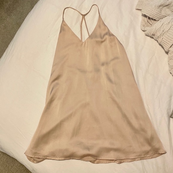 superdown Tan Mini Dress - Picture 1 of 4